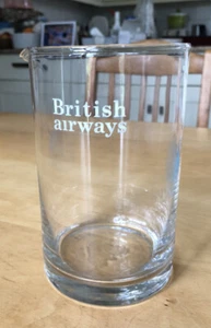 Cafetiére Replacement coffee Maker Heavy Duty Glass Beaker British Airways  NEW - Picture 1 of 2