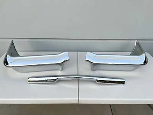 1963 CHEVY IMPALA BEL AIR BISCAYNE ORIGINAL OEM FRONT BUMPER CHROME / CHEVROLET - Picture 1 of 4
