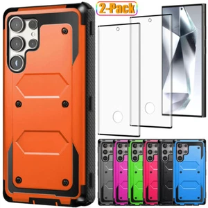 Compatible for Samsung Galaxy S24/S24+/S24 Ultra Case Cover / Screen Protector - Picture 1 of 54