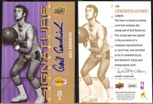 2009 Upper Deck - Signature Collection - Gail Goodrich - SP Autograph - Picture 1 of 1