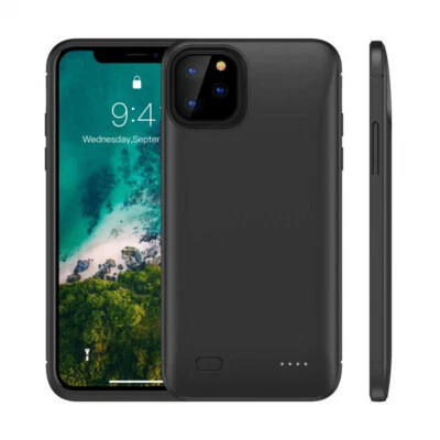 Чехол-зарядное устройство внешний аккумулятор чехол для телефона 11 Pro Max - Изображение 1 из 4