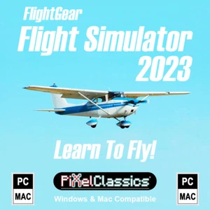 Flight Simulator Learn To Fly Cessna Private Pilot License Plane Flying Training - Picture 1 of 15