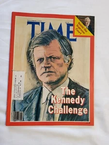 Time Magazine November 5  1979 The Kennedy Challenge Ted Kennedy - Picture 1 of 4