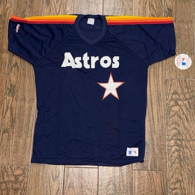 NWT Houston Astros Mens Vintage 1980's Rawlings MLB Jersey Size. XL - Image 1 of 4