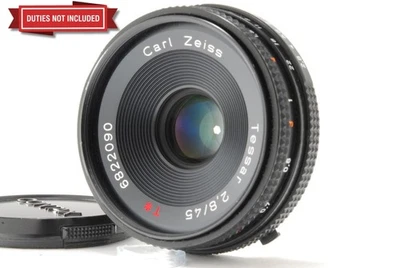 [Near MINT]  Contax Carl Zeiss Tessar T* 45mm f/2.8 MMJ C/Y Mount From JAPAN - Image 1 of 4