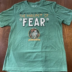 EC Comics The Haunt Of Fear Witch T-shirt XL Green  - Picture 1 of 5