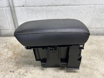 2022 MITSUBISHI OUTLANDER Center Console Black Vinyl Armrest W/Storage Box OEM - Image 1 of 4