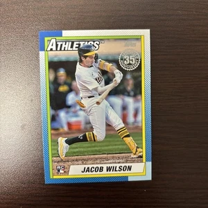 2025 Topps Series 1 - 1990 Topps Baseball Jacob Wilson #T90-29 (RC) - Picture 1 of 3
