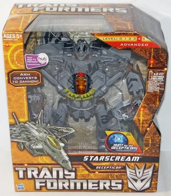 Figura Transformers HFTD Hunt For The Decepticons Leader Class Starscream *NUEVA EN CAJA* Foto 1 de 4