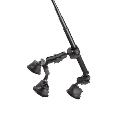 For Insta360 ONE X4 X3 X2 DJI Panoramic Camera Car SuctionCup Mount+Selfie Stivh - Image 1 of 4