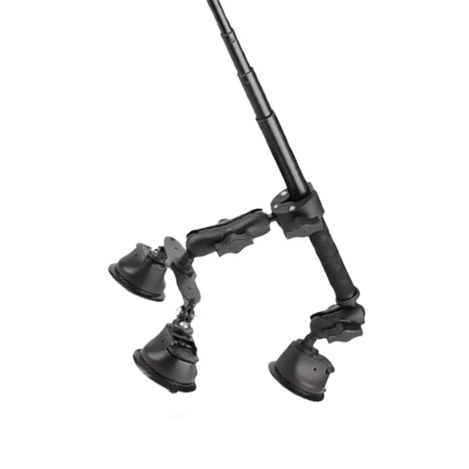 For Insta360 ONE X4 X3 X2 DJI Panoramic Camera Car SuctionCup Mount+Selfie Stivh - Image 1 of 4