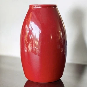 Vintage Scheurich Vase 629-18, 7.25” Tall Germany Art Pottery Oxblood Red - Picture 1 of 11
