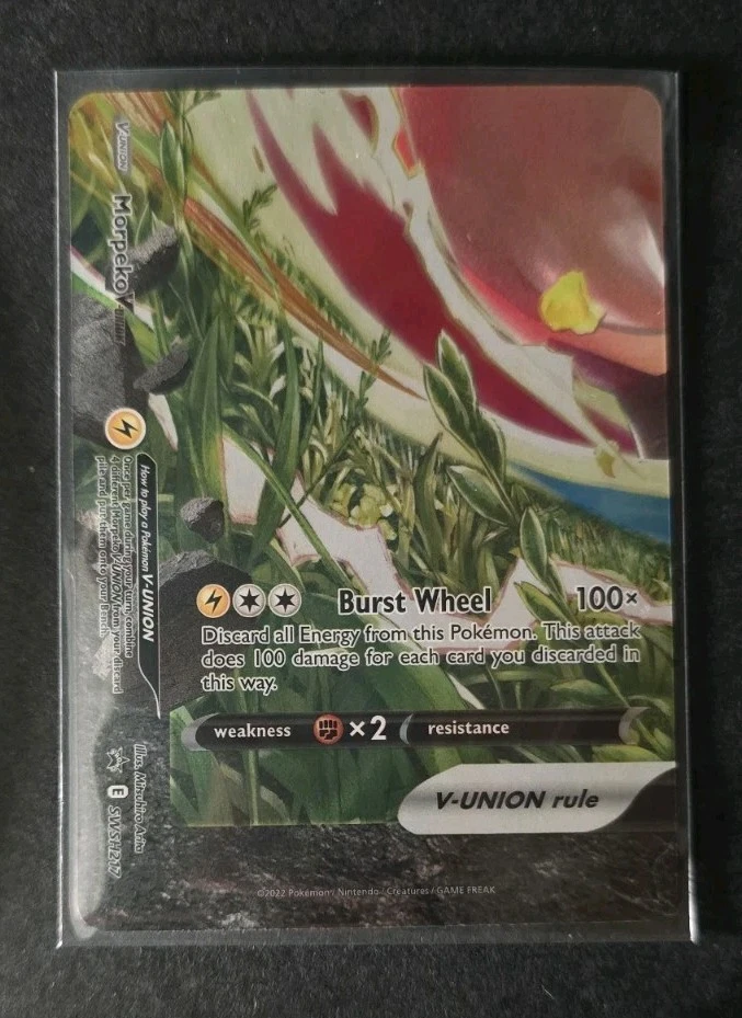 SWSH: Sword & Shield Promo Cards Morpeko V-Union #SWSH217 POKEMON CARD Promo - Image 1 of 2