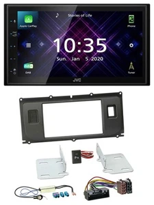 JVC DAB 2DIN MP3 Bluetooth USB Autoradio für Land Rover Evoque ab 2011 - Bild 1 von 9