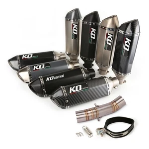 For Honda CB500 Hornet NX500 2024-2025 Motorcycle 51mm Exhaust Mufflers Mid Pipe - Picture 1 of 18