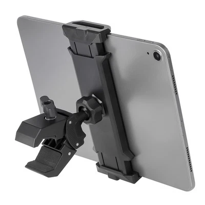 Adjustable Tablet Holder for 4.7-12.9" iPad iPhone Mic Stand Bike Pole Handlebar - Image 1 of 4