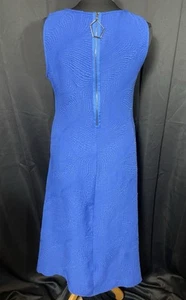 Vestido midi para mujer IC Collection talla L onda texturizada sin mangas línea A nuevo con etiquetas - Imagen 1 de 6