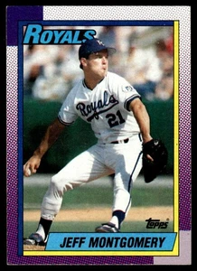 1990 Topps Jeff Montgomery #638 Kansas City Royals - Picture 1 of 2