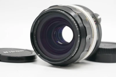 [Casi Como Nuevo] Lente Nikon Nikkor O.C Auto No Ai 35mm F2 Gran Angular MF de JAPÓN Foto 1 de 4