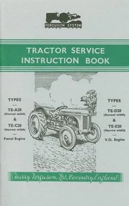 48 49 50 52 FERGUSON MANUAL DE SERVICIO-TE-A20 C20 D20 E20 - Imagen 1 de 1