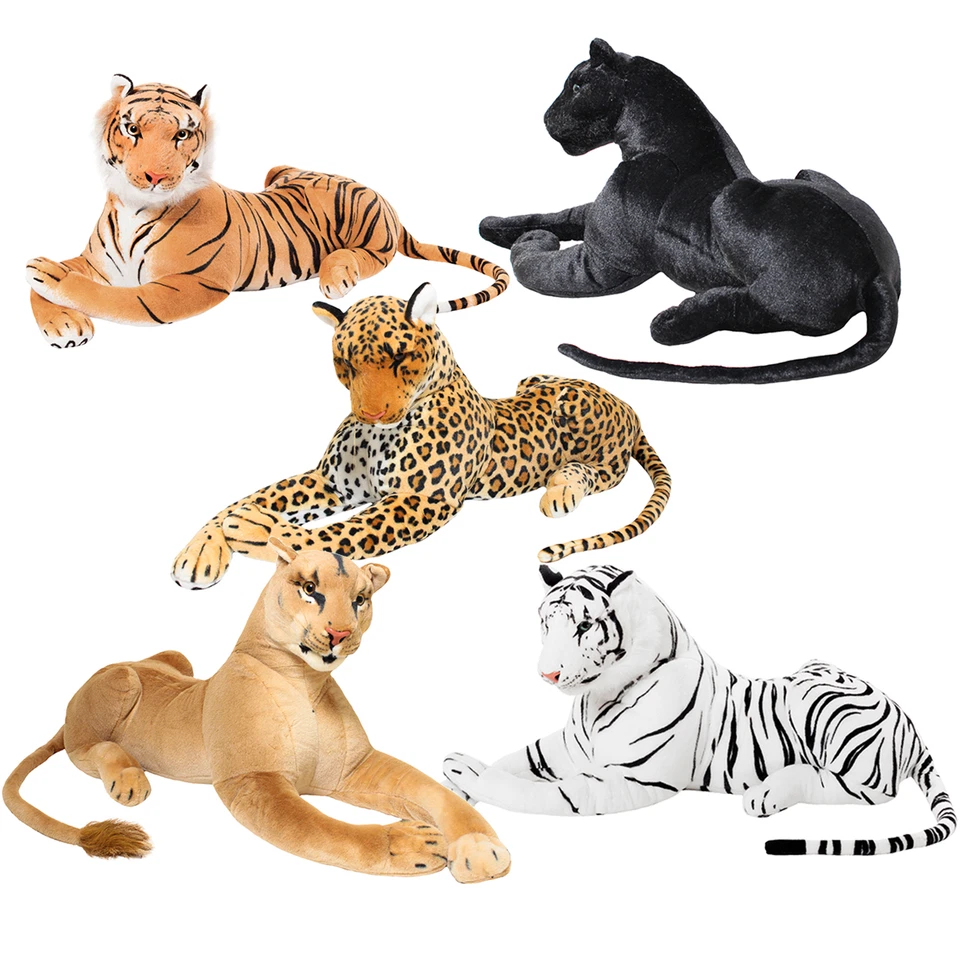 BRUBAKER Huge Tiger Lioness Panther or Leopard 1.10 meters! Lifelike Plush Toys - Image 1 of 1