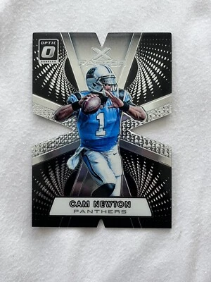 2016 Panini Donruss Optic X-Factor Cam Newton Carolina Panthers #5 - Image 1 of 3