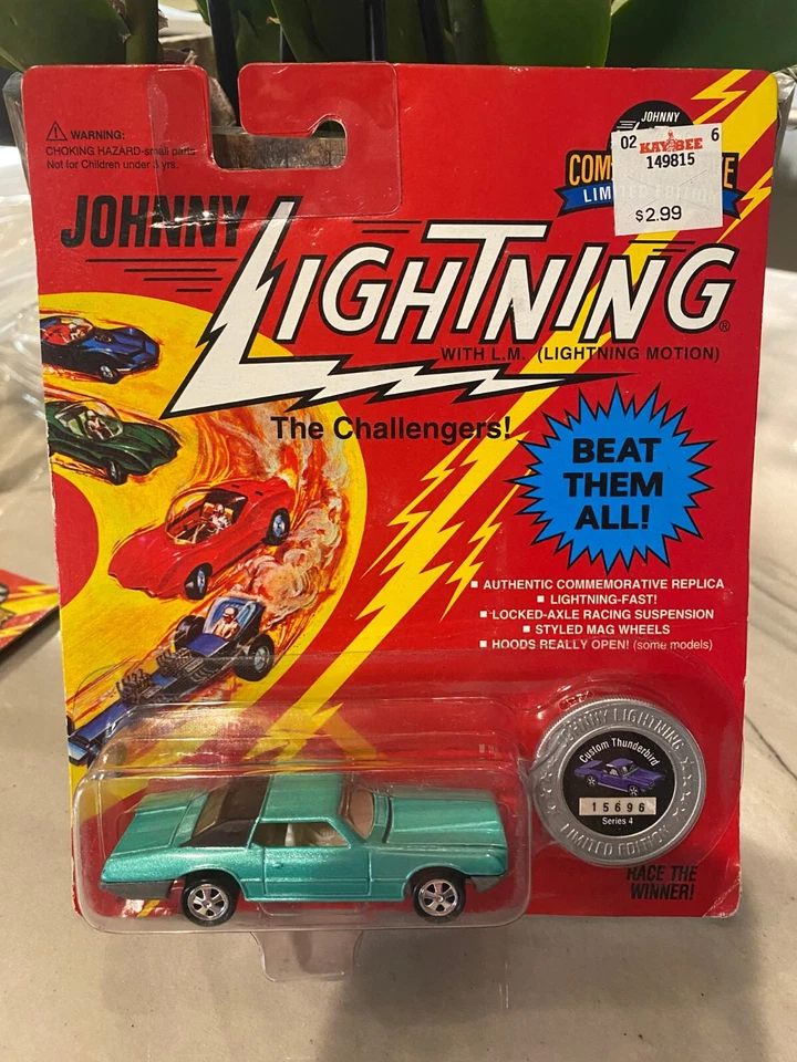 Johnny Lightning I Challenger Thunderbird Personalizzato Edizione Limitata! - Immagine 1 di 1