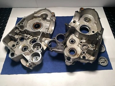 2004 KTM 525 EXC ENGINE CASES LEFT & RIGHT OEM KTM 525 CASES - Image 1 of 4