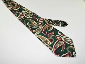 Men's ABERCROMBIE & FITCH Silk Tie Necktie GENTLEMEN'S CLOTHIERS PAISLEY USA - Picture 1 of 3