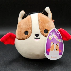 Squishmallow Halloween Squad Reginald the Corgi 5" Devil NWT - Picture 1 of 10