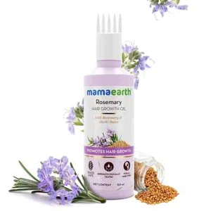 Mamaearth Rosemary Hair Growth Oil with Rosemary & Methi Dana | 150 ML - Picture 1 of 7