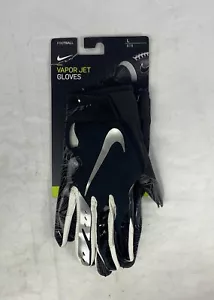 Nike Vapor Jet Gloves - Mens Size Large - Black Silver White - NEW UNUSED - Picture 1 of 4