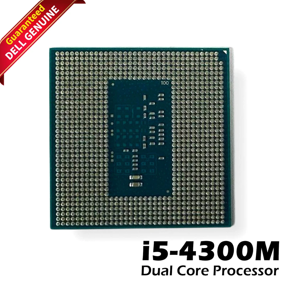 Dell Intel Dual-Core i5-4300M 2.60GHz 3MB L2 Cache Processor FCPGA946 MVC4T - Image 1 of 4