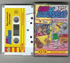 MC Bibi Blocksberg Folge 27 Die verhexte Hitparade 1. Auflage Rotrücken Kiosk - Picture 1 of 2