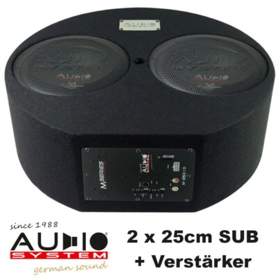 Audio System Subframe M10-2 active EVO Aktivsubwoofer Reserverad Reserveradmulde - Bild 1 von 4