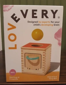 Lovevery Hide & Find Drop Box - Practice Hand-eye Coordination & More - Picture 1 of 7