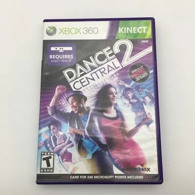 Dance Central 2 Microsoft Xbox 360 KINECT Video Game W/ Manual VG - Image 1 of 4