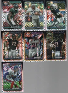 7 CARD LOT 2024 TOPPS CHROME CHECKERBOARD REFRACTORS - Bild 1 von 1