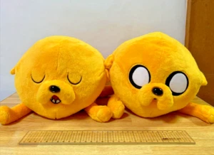 Shinada Aventure Time Jake and Finn BIG stuffed toys 2 types NEW JAPAN - Picture 1 of 6