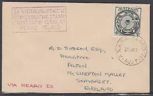 Australia Scott 276 FDC - Heard Is. AAT Cancel - Picture 1 of 1