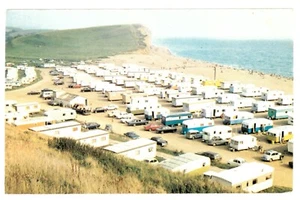 DORSET - SÜSSWASSER-CARAVANPARK, BURTON BRADSOCK bei BRIDPORT Postkarte - Bild 1 von 1