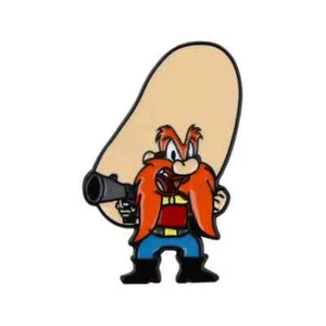 Yosemite Sam looney tunes Merrie Melodies enamel pin badge cowboy Angry Pistol - Imagen 1 de 1