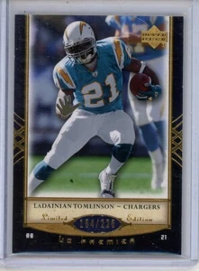 2007 UD PREMIER LADAINIAN TOMLINSON 154/225 #80 - Foto 1 di 2