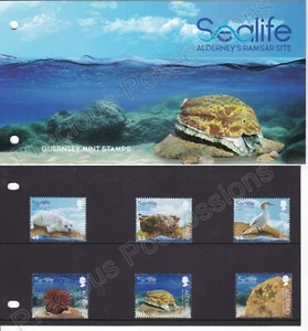 ALDERNEY 2019 PRESENTATION PACK SEALIFE RAMSAR SITE STAMP SET MNH SG A? - Bild 1 von 1