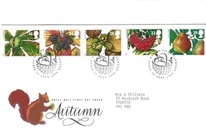 GB Comm/FDC - Autumn - Taunton -  1993 (RM140C) - Picture 1 of 1