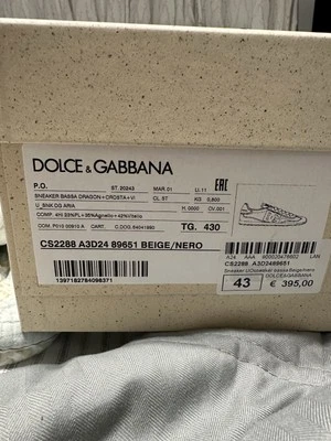 dolce gabbana板鞋 — 第 1/4 张图片