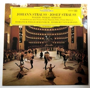 Johann & Josef Strauss Walzer Polkas Märsche LP Record 33RPM Deutsche - Picture 1 of 3