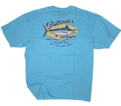 Men's Tee T Shirt-Newport Blue -Board Meeting- Coast To Coast-Size 2XL - NEW - Image 1 of 4