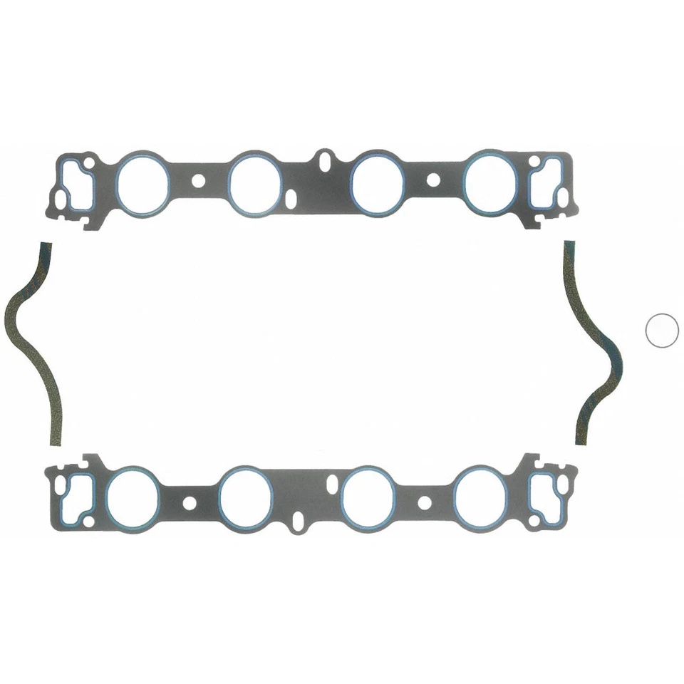 Fel Pro Intake Gasket Set 1230; Composite, 2.26 x 1.98 in. for 429/460 BBF - Image 1 of 1