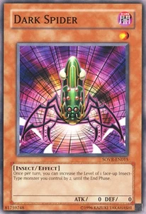 Dark Spider Common Stardust Overdrive YuGiOh Card - Picture 1 of 1